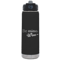 Be Wine 20 oz Water Bottle | Black