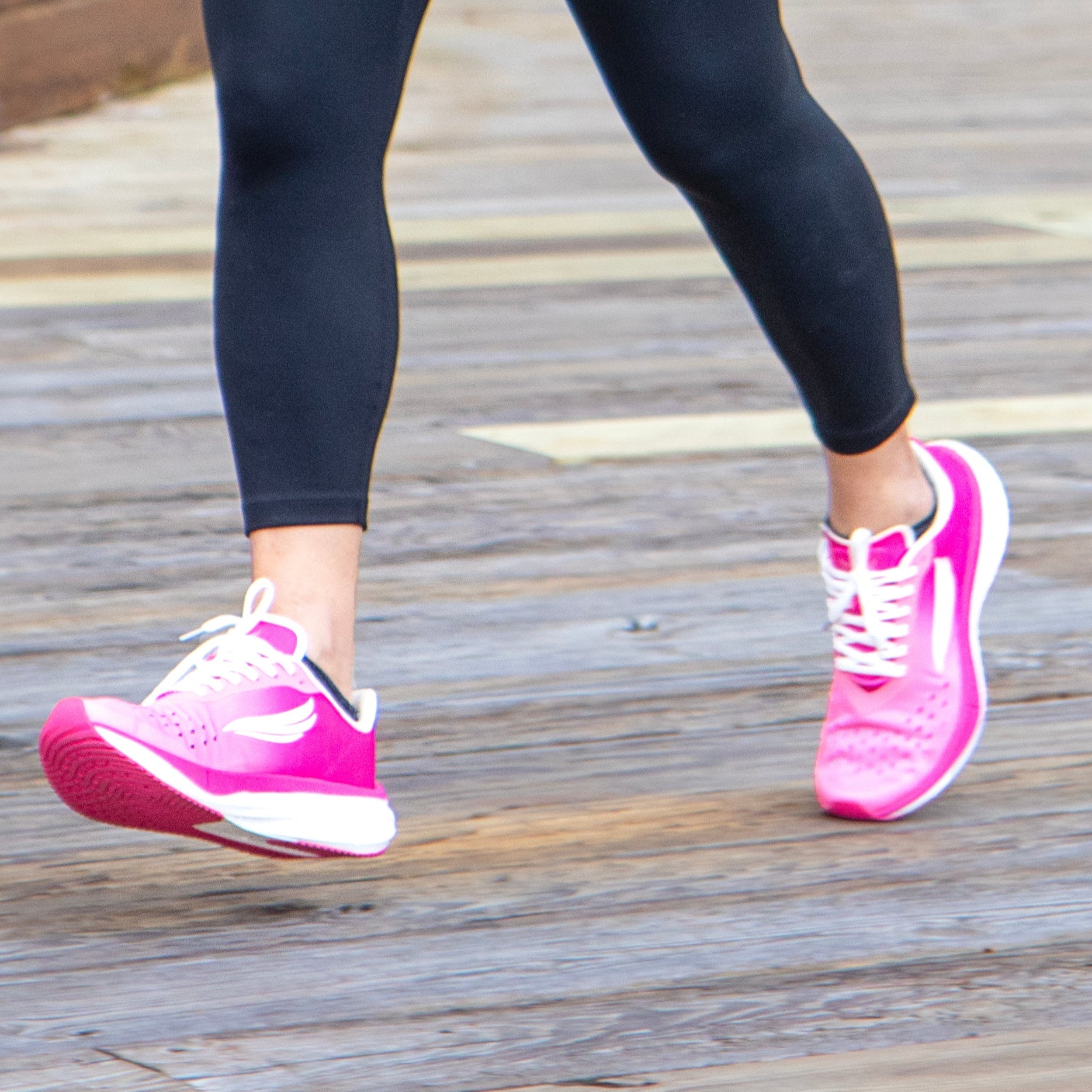 APUS Women's Stability Running Shoes – Pink | Overpronation & Flat Feet Support