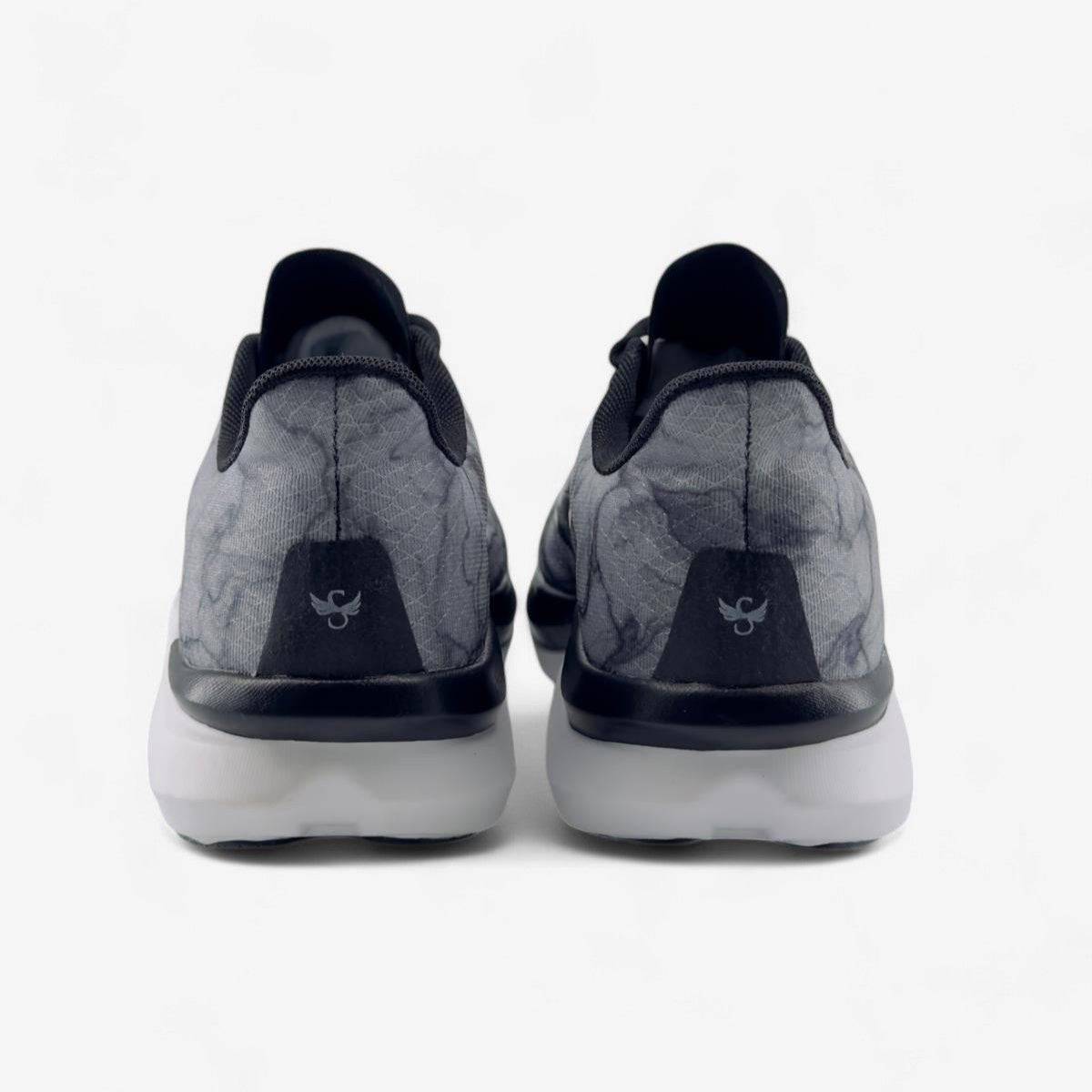 CELER Men's Running Shoes – Black | High-Arch Support Road Runner