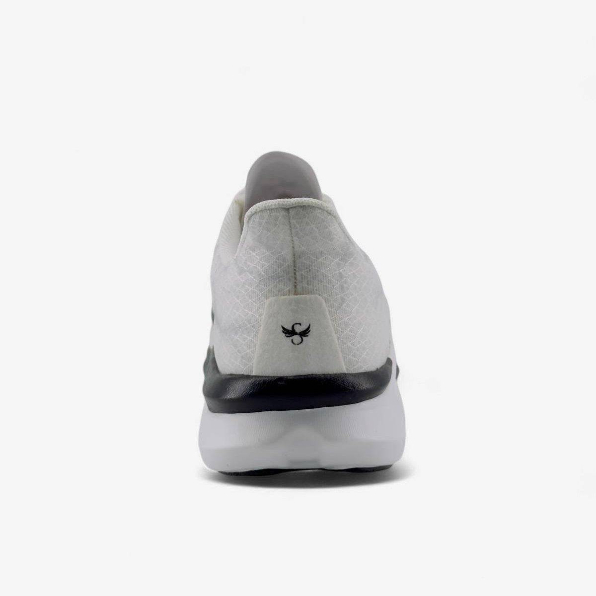 CELER Men's Running Shoes – White | High-Arch Support Road Runner