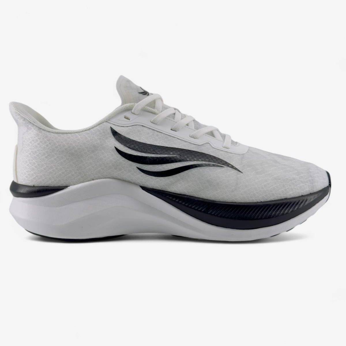 CELER Men's Running Shoes – White | High-Arch Support Road Runner