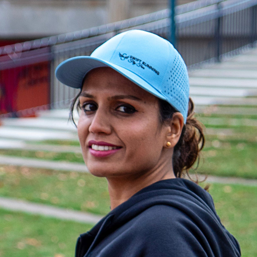 Dry Fit Running Hat – Blue | Unisex Moisture-Wicking Sport Cap