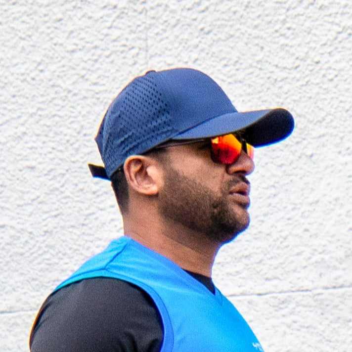 Dry Fit Running Hat – Navy Blue | Unisex Moisture-Wicking Sport Cap