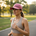 Dry Fit Running Hat – Pink | Women's Moisture-Wicking Sport Cap