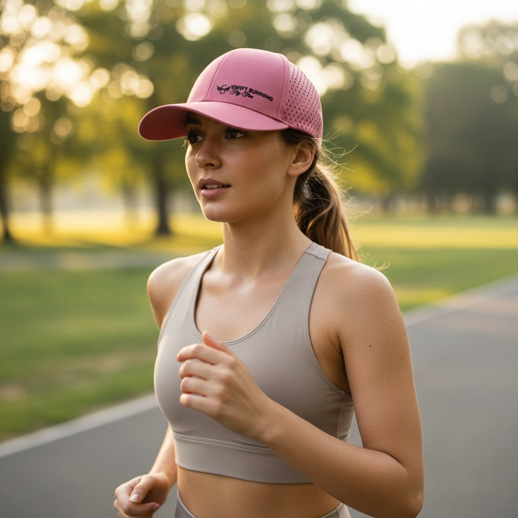 Dry Fit Running Hat – Pink | Women's Moisture-Wicking Sport Cap