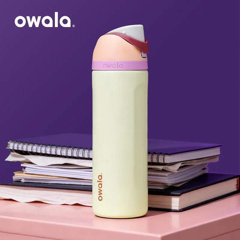 Owala 24oz Insulated Stainless Steel Water Bottle with Straw , BPA-Free Sports Water Bottle, Great for Travel, 710ml