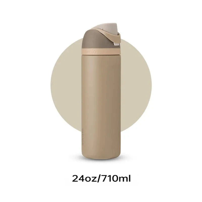 Owala 24oz Insulated Stainless Steel Water Bottle with Straw , BPA-Free Sports Water Bottle, Great for Travel, 710ml
