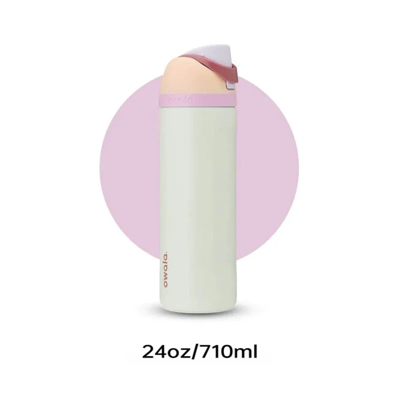 Owala 24oz Insulated Stainless Steel Water Bottle with Straw , BPA-Free Sports Water Bottle, Great for Travel, 710ml