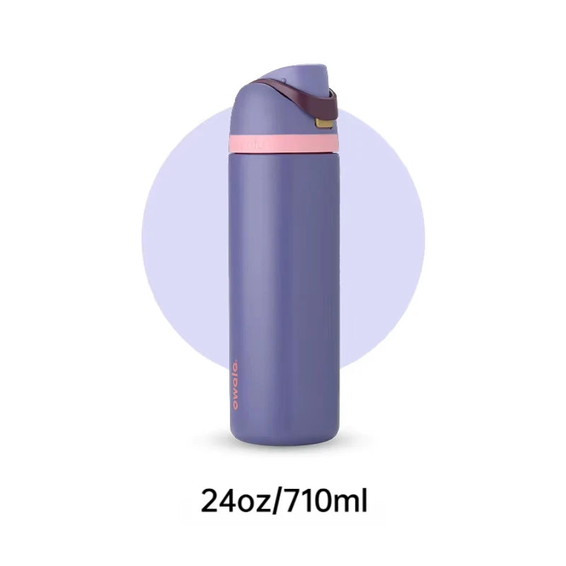 Owala 24oz Insulated Stainless Steel Water Bottle with Straw , BPA-Free Sports Water Bottle, Great for Travel, 710ml