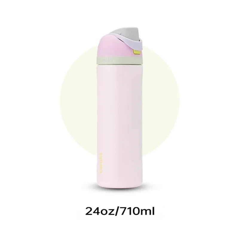 Owala 24oz Insulated Stainless Steel Water Bottle with Straw , BPA-Free Sports Water Bottle, Great for Travel, 710ml