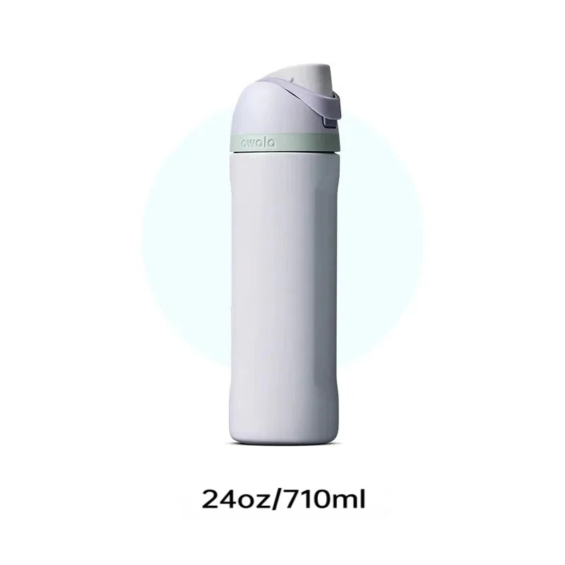 Owala 24oz Insulated Stainless Steel Water Bottle with Straw , BPA-Free Sports Water Bottle, Great for Travel, 710ml