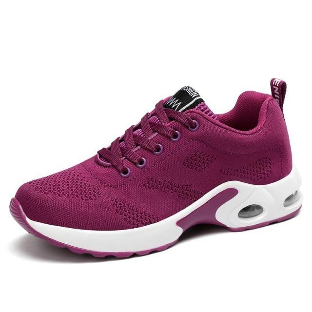 Women's Air Cushion Running Sneakers | Breathable Mesh Tennis Shoes EU 35-42 | AquaMotivtTM