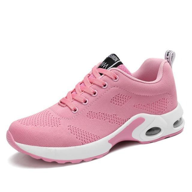 Women's Air Cushion Running Sneakers | Breathable Mesh Tennis Shoes EU 35-42 | AquaMotivtTM