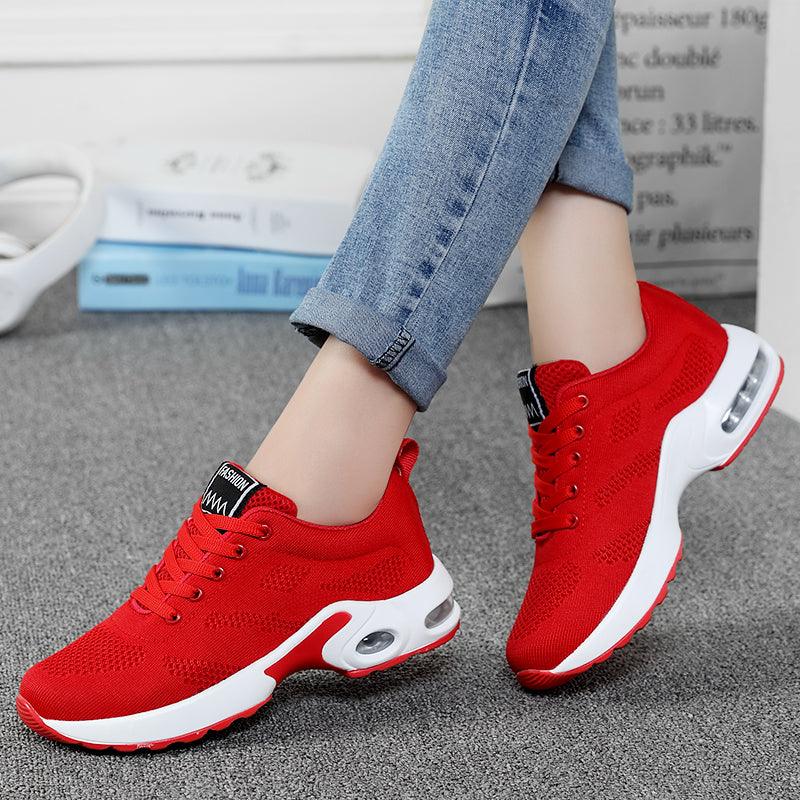 Women's Air Cushion Running Sneakers | Breathable Mesh Tennis Shoes EU 35-42 | AquaMotivtTM