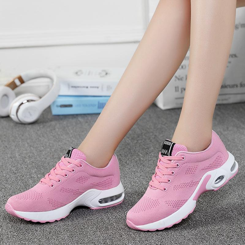 Women's Air Cushion Running Sneakers | Breathable Mesh Tennis Shoes EU 35-42 | AquaMotivtTM