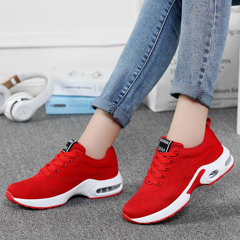Women's Air Cushion Running Sneakers | Breathable Mesh Tennis Shoes EU 35-42 | AquaMotivtTM