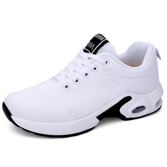Women's Air Cushion Running Sneakers | Breathable Mesh Tennis Shoes EU 35-42 | AquaMotivtTM