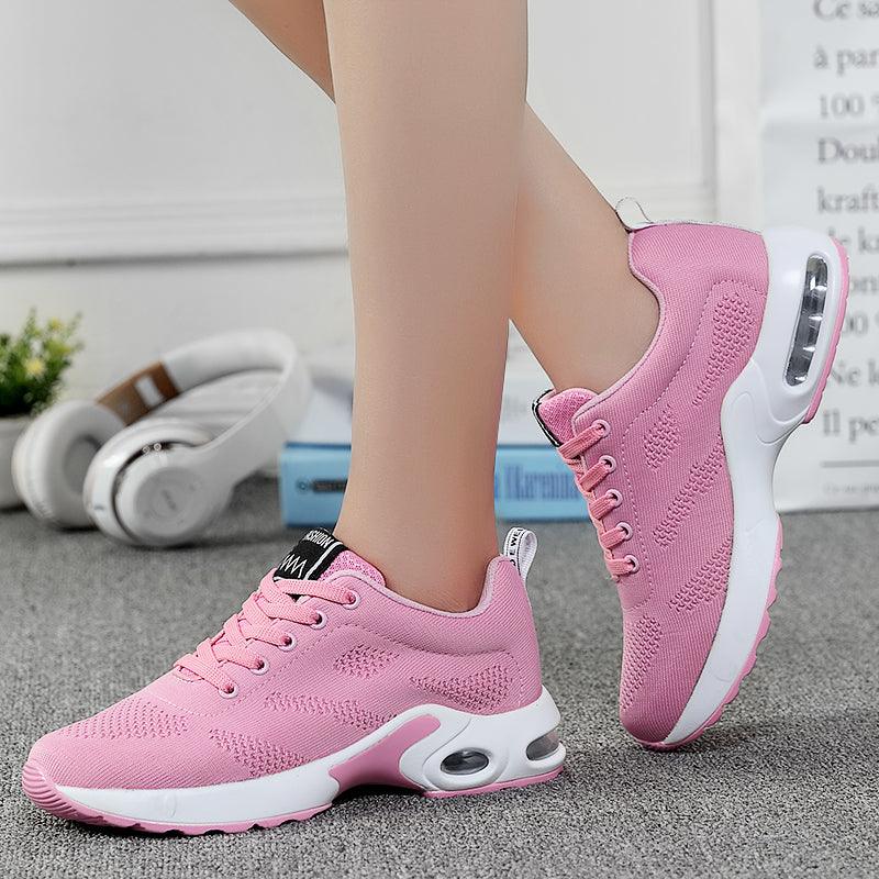 Women's Air Cushion Running Sneakers | Breathable Mesh Tennis Shoes EU 35-42 | AquaMotivtTM