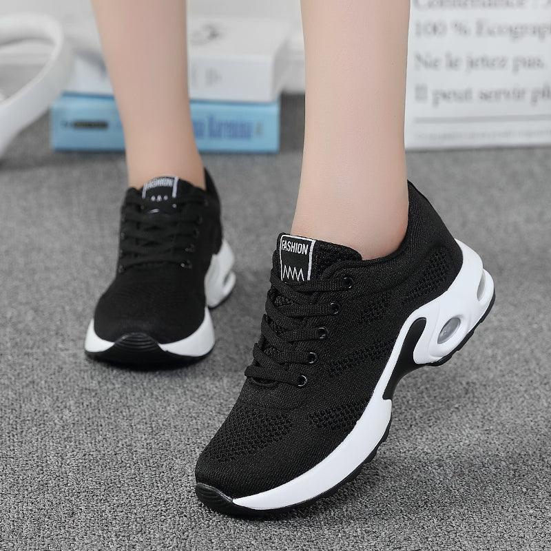 Women's Air Cushion Running Sneakers | Breathable Mesh Tennis Shoes EU 35-42 | AquaMotivtTM
