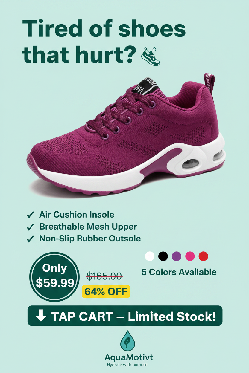 Women's Mesh Running Shoes TikTok Post - Real Product